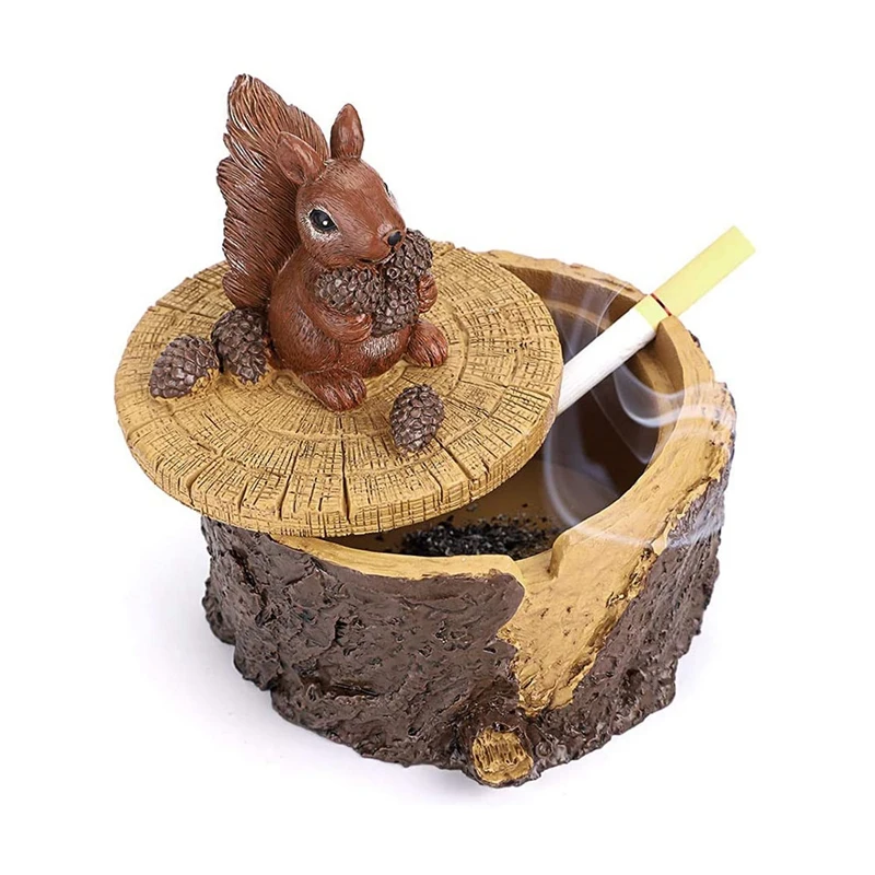 Ashtrays with Lid for Cigarettes Resin Ashtray Decorative Ash Tray Home Ashtray for Indoor and Outdoor
Ashtrays with Lid for Cigarettes Resin Ashtray Decorative Ash Tray Home Ashtray for Indoor and Outdoor
