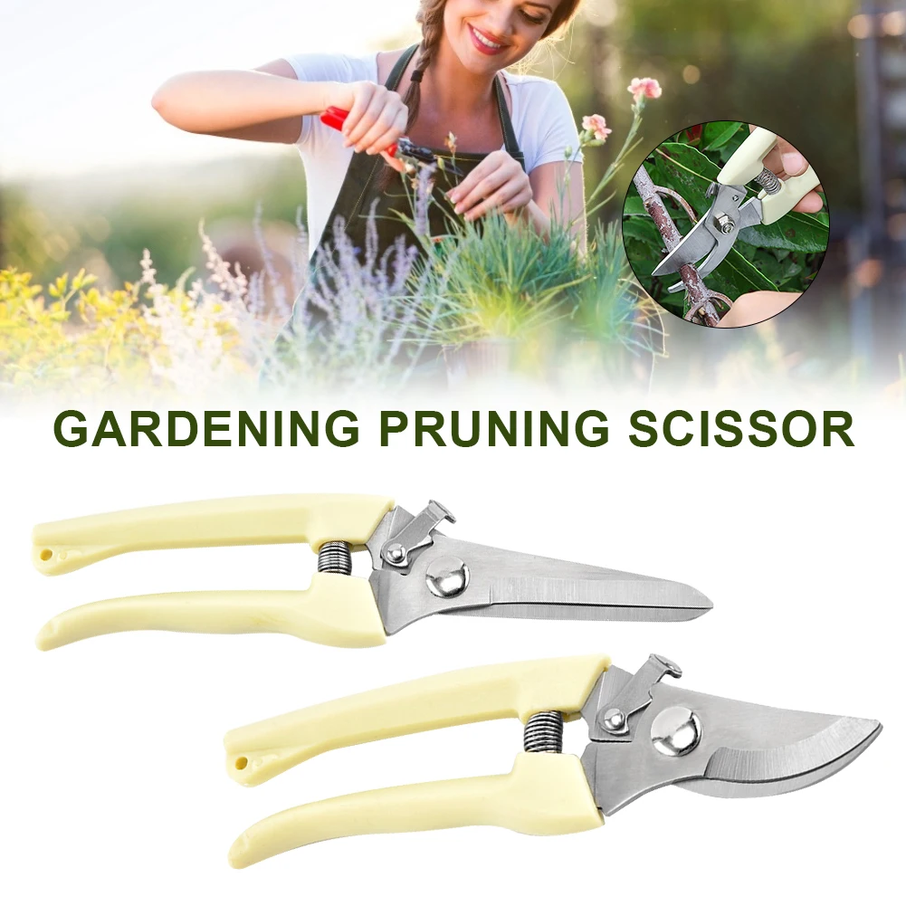 Garden Pruner Stainless Steel Scissor Labor-Saving Spring Pruning Shear Cutter Marijuana Picking Potted Garden Tools
Garden Pruner Stainless Steel Scissor Labor-Saving Spring Pruning Shear Cutter Marijuana Picking Potted Garden Tools