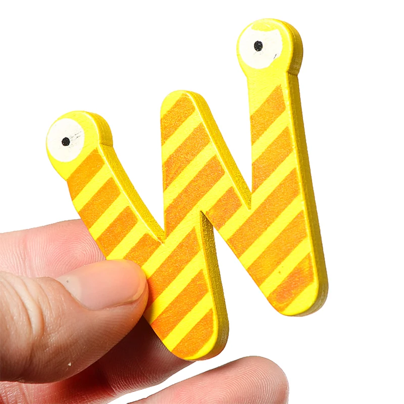 26 English Alphabet Wall Stickers 3D Wooden Letter Refrigerator Sticker for Kids Bedroom DIY Home Decoration Accessories
26 English Alphabet Wall Stickers 3D Wooden Letter Refrigerator Sticker for Kids Bedroom DIY Home Decoration Accessories