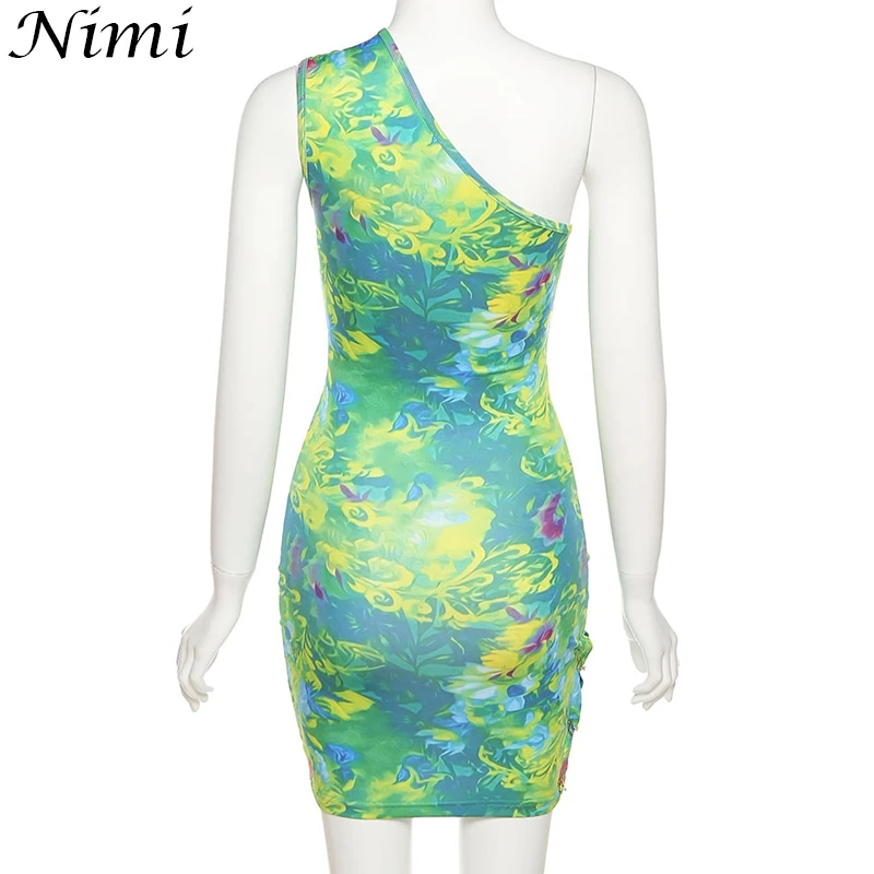 Oblique Shoulder Summer Sexy Dress Women 2021 Hollow Slim Green Printing Vestido De Mujer Verano Sommerkleider Damen Femme
Oblique Shoulder Summer Sexy Dress Women 2021 Hollow Slim Green Printing Vestido De Mujer Verano Sommerkleider Damen Femme