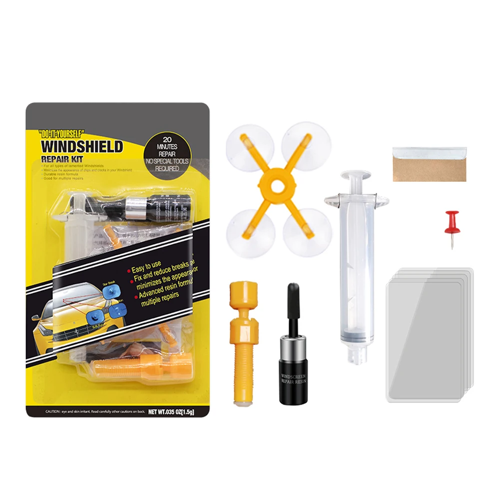 Windshield Repair Kit Car Windshield Repair Tool Car Glass Repair Liquid Resin Cracked Glass Repair Kit car accessories
Windshield Repair Kit Car Windshield Repair Tool Car Glass Repair Liquid Resin Cracked Glass Repair Kit car accessories