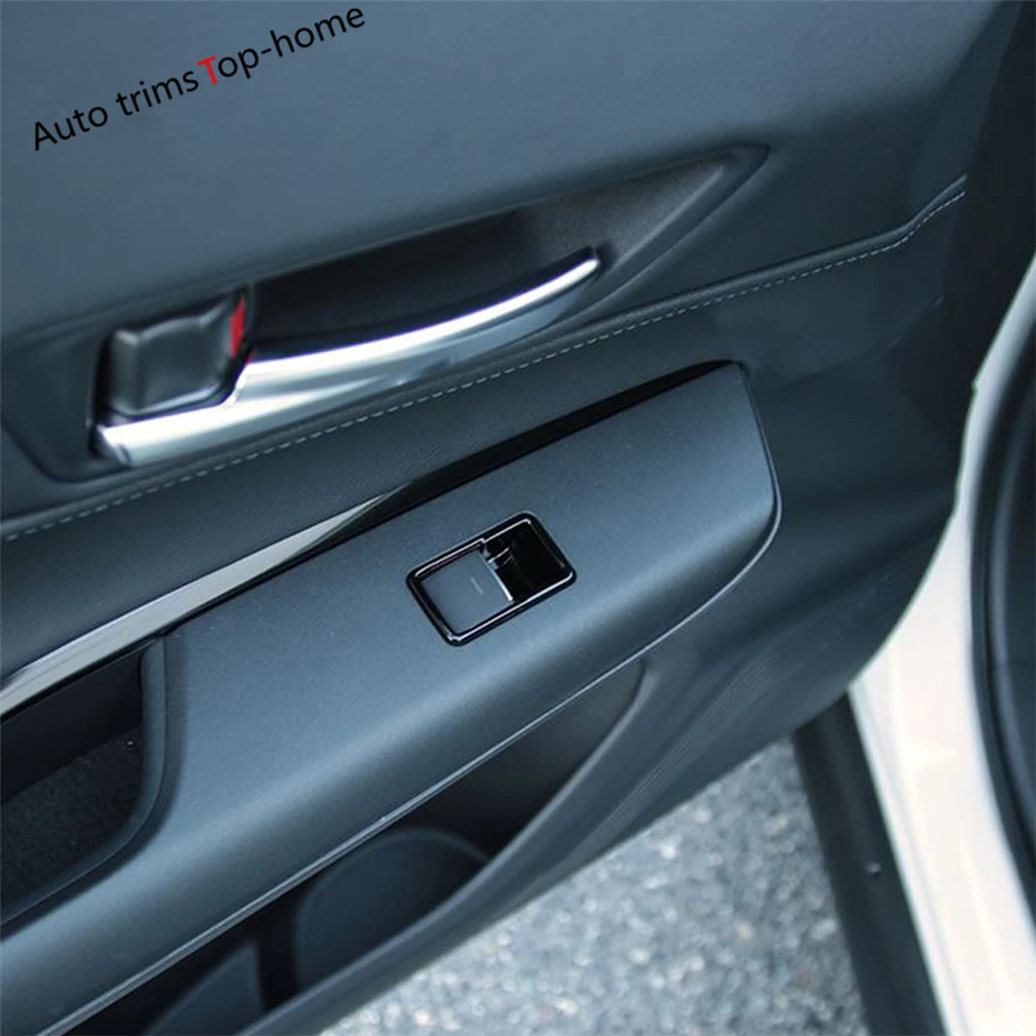 Yimaautotrims Inner Door Armrest Window Lift Button Panel Cover Trim Black / Matte ABS Interior For Toyota Venza / Harrier 2021
Yimaautotrims Inner Door Armrest Window Lift Button Panel Cover Trim Black / Matte ABS Interior For Toyota Venza / Harrier 2021
