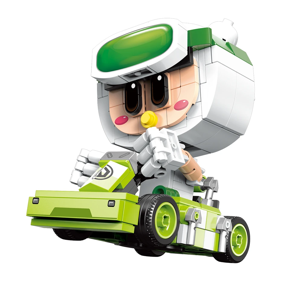 NEW XINGBAO 61006 Kart Racing Series 362pcs Green Speed Drift Car Building Blocks With Dolls UNI MOC Bricks Mini Car Model Kits 
NEW XINGBAO 61006 Kart Racing Series 362pcs Green Speed Drift Car Building Blocks With Dolls UNI MOC Bricks Mini Car Model Kits