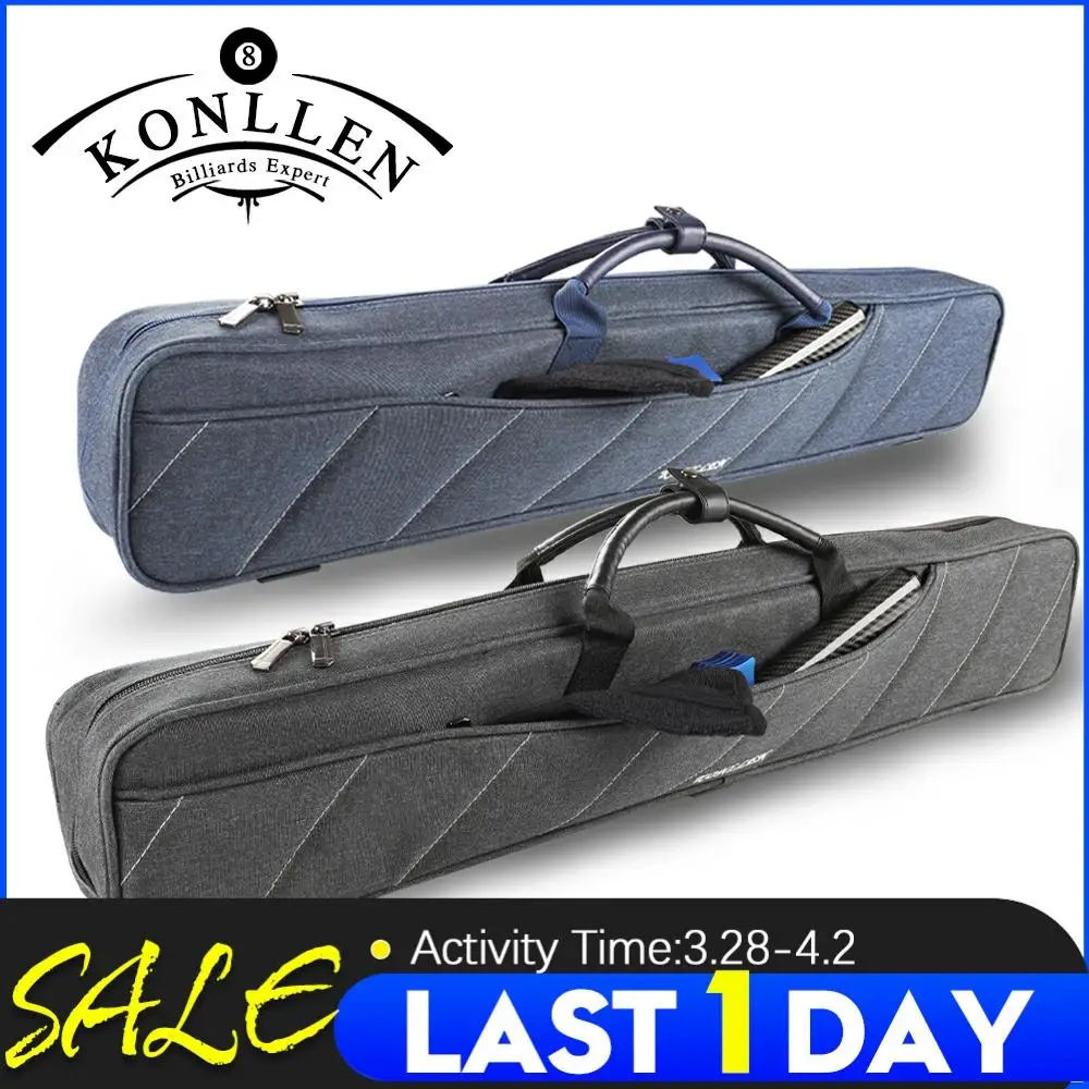 KONLLEN 7 Holes 3 Butts 4 Shafts Cue Case Carrying Bag High Capacity Oxford Canvas Bag Wear-resistant Case Billiard Accessories
KONLLEN 7 Holes 3 Butts 4 Shafts Cue Case Carrying Bag High Capacity Oxford Canvas Bag Wear-resistant Case Billiard Accessories