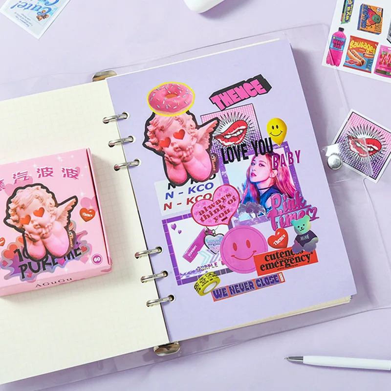 Mohamm 60 Pcs/Box Creative And Cute Sticker Scrapbooking Stationery School Supplies
Mohamm 60 Pcs/Box Creative And Cute Sticker Scrapbooking Stationery School Supplies