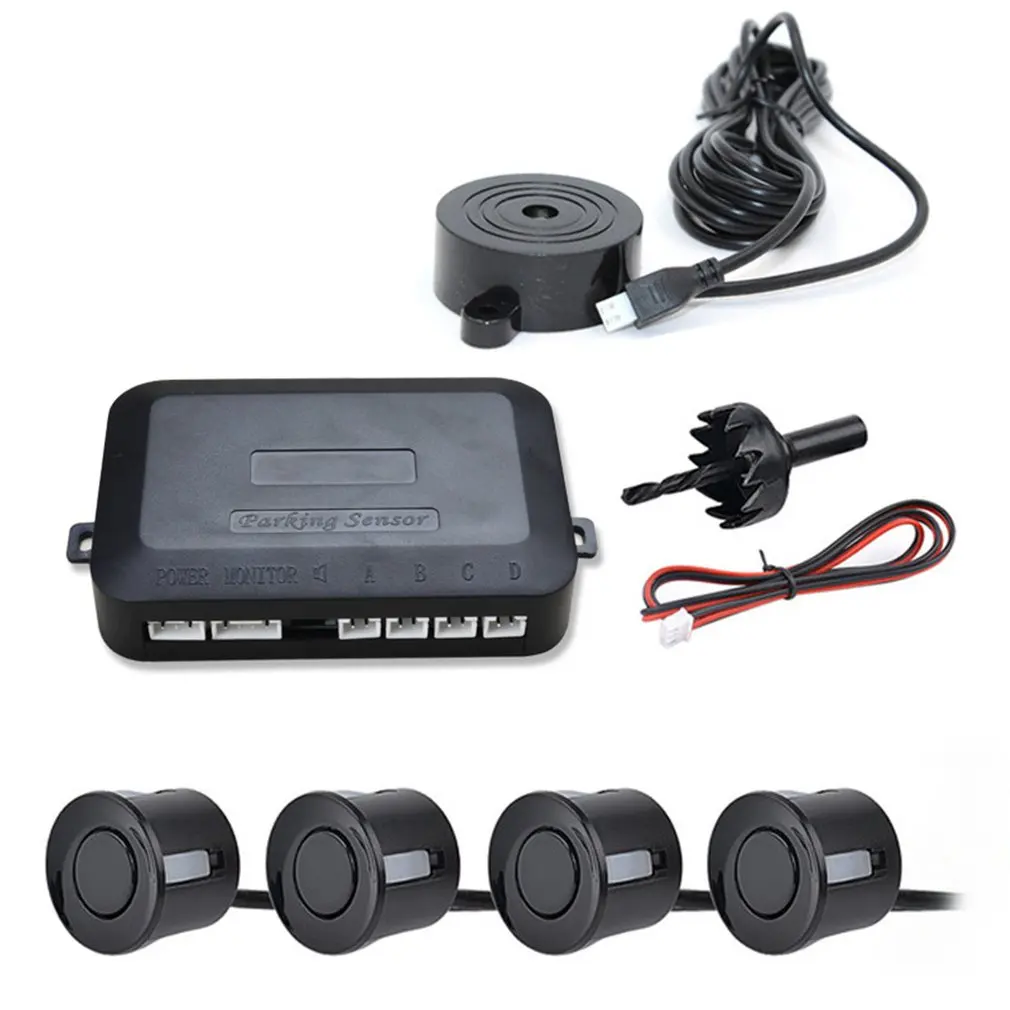 12V Car Parking Sensor Kit Reverse Backup Radar Sound Alert Indicator Probe System 4 Probe Beep Sensor Car Detector Dropship
12V Car Parking Sensor Kit Reverse Backup Radar Sound Alert Indicator Probe System 4 Probe Beep Sensor Car Detector Dropship