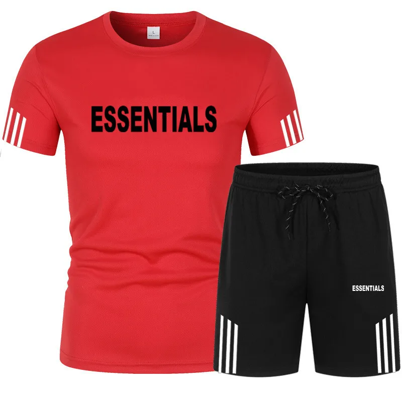 2021Men Casual Set Fashion 2 PCS Sweat Suit Striped Short Sleeve T-shirt Shorts Sets Male Sportswear Tracksuit Summer Spor
2021Men Casual Set Fashion 2 PCS Sweat Suit Striped Short Sleeve T-shirt Shorts Sets Male Sportswear Tracksuit Summer Spor
