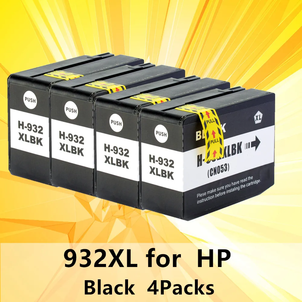 932XL 933XL 932 933 for HP932 Black for HP932XL 933XL Ink Cartridge for HP Officejet 6100 6600 6700 7110 7610 7612 Printer
932XL 933XL 932 933 for HP932 Black for HP932XL 933XL Ink Cartridge for HP Officejet 6100 6600 6700 7110 7610 7612 Printer