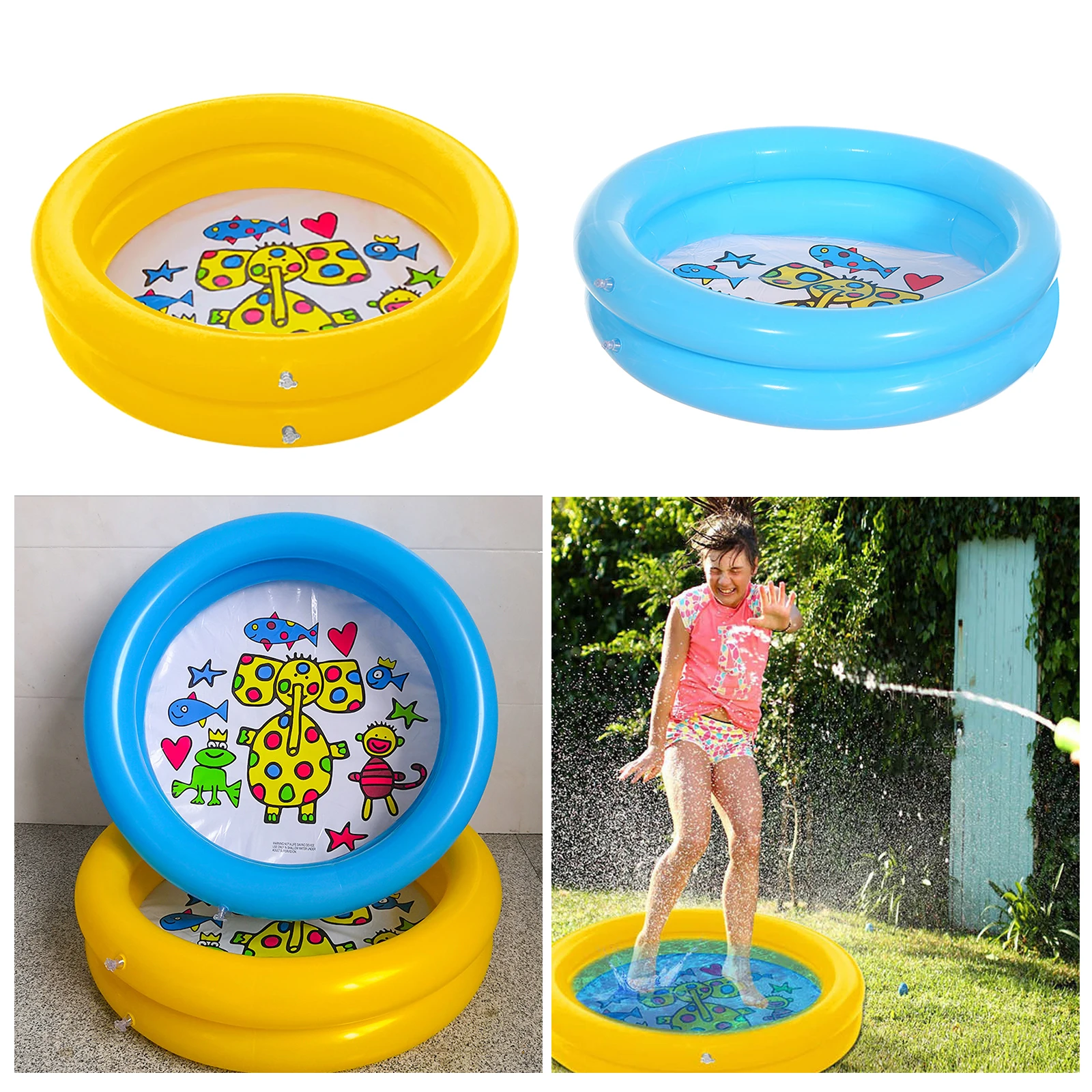 Play Ball Pool Baby Swimming Pool Child Summer Kid Water Toys Inflatable Bath Tub Round Lovely Animal Printed Bottom 65cm
Play Ball Pool Baby Swimming Pool Child Summer Kid Water Toys Inflatable Bath Tub Round Lovely Animal Printed Bottom 65cm