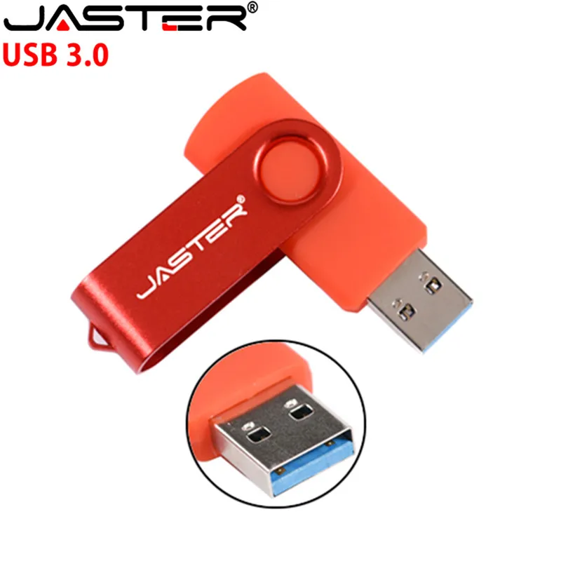 JASTER Rotation USB Flash Drive 128gb Pen Drive 8GB 16GB Memory stick 32GB 64GB High Speed USB Stick 3. 0 Flash Drive Pendrive
JASTER Rotation USB Flash Drive 128gb Pen Drive 8GB 16GB Memory stick 32GB 64GB High Speed USB Stick 3. 0 Flash Drive Pendrive