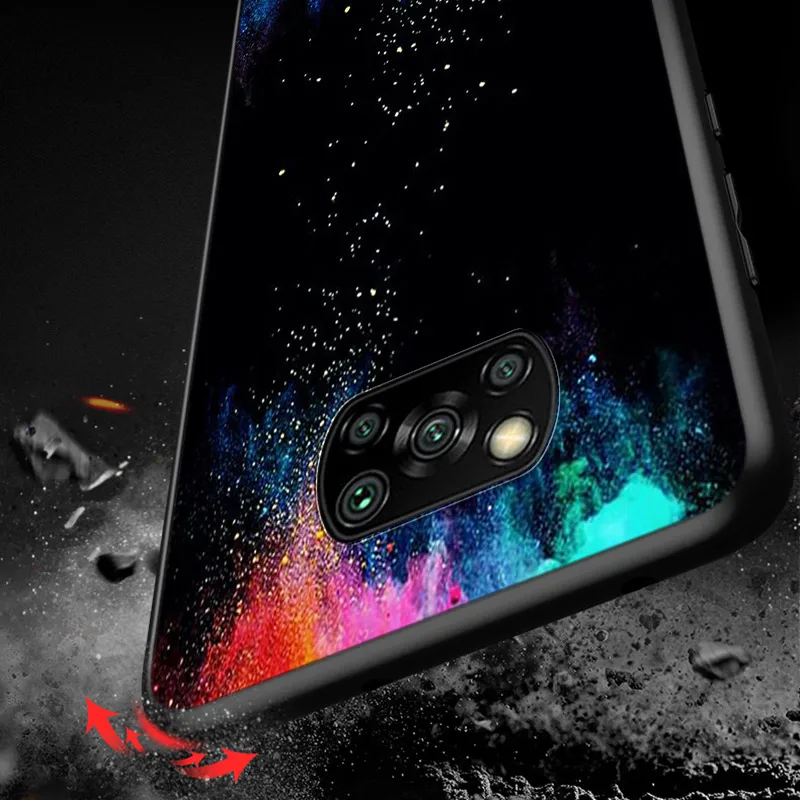 Акварельные чернила Граффити Для XiaoMi Poco X2 X3 NFC M2 M3 F1 F2 C3 Pro Mi Mix 3 Play A3 A2 A1 CC9E CC9 5X 6X 5 6 Lite