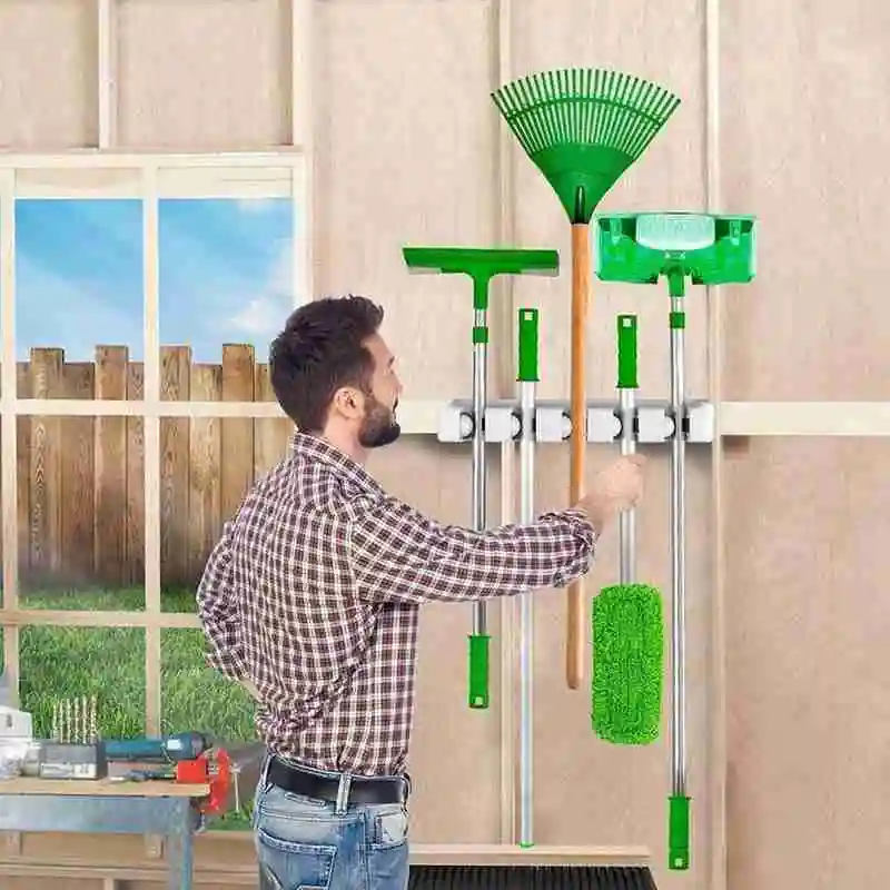 Mop rack free punching multi-function mop rack kitchen rack bathroom balcony environmental protection rack PP mop and P4N2
Mop rack free punching multi-function mop rack kitchen rack bathroom balcony environmental protection rack PP mop and P4N2