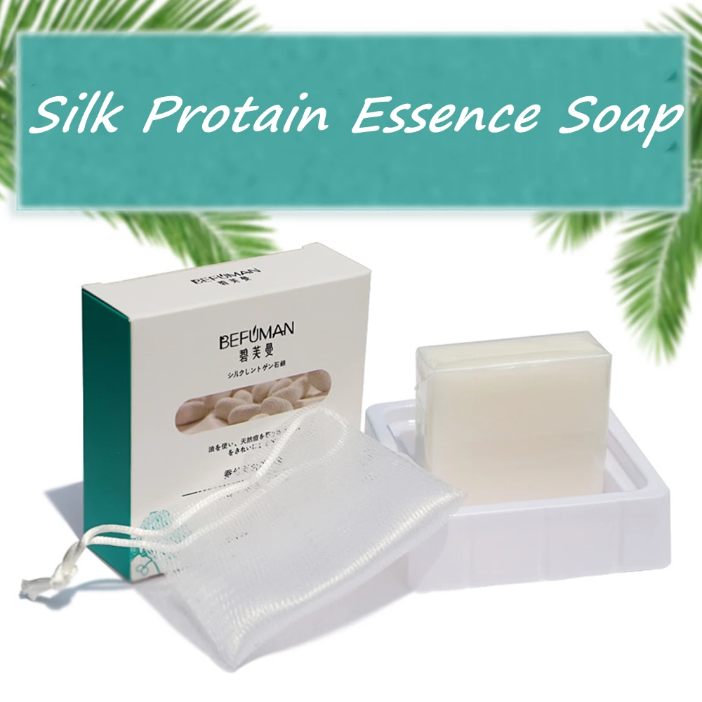 100g Silk Protein Skin Repair Soap Bar Handmade Silk Protein Foam Wash Bath Skin Care Soap Natural Goat Milk Cleansing Soap
100g Silk Protein Skin Repair Soap Bar Handmade Silk Protein Foam Wash Bath Skin Care Soap Natural Goat Milk Cleansing Soap