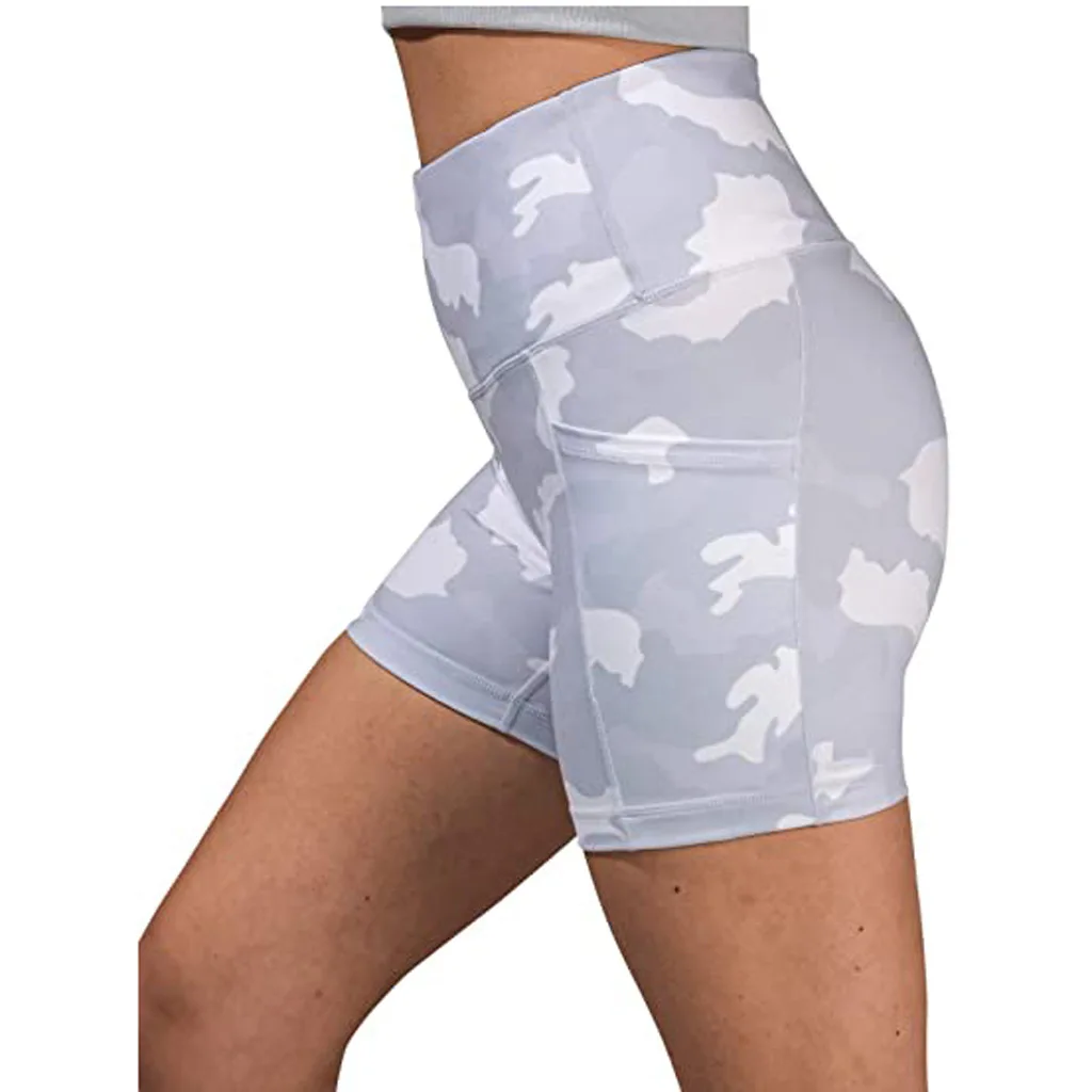Womens High Waist Running Biker Shorts with Side Pockets Casual for Fitness Sports K2
Womens High Waist Running Biker Shorts with Side Pockets Casual for Fitness Sports K2