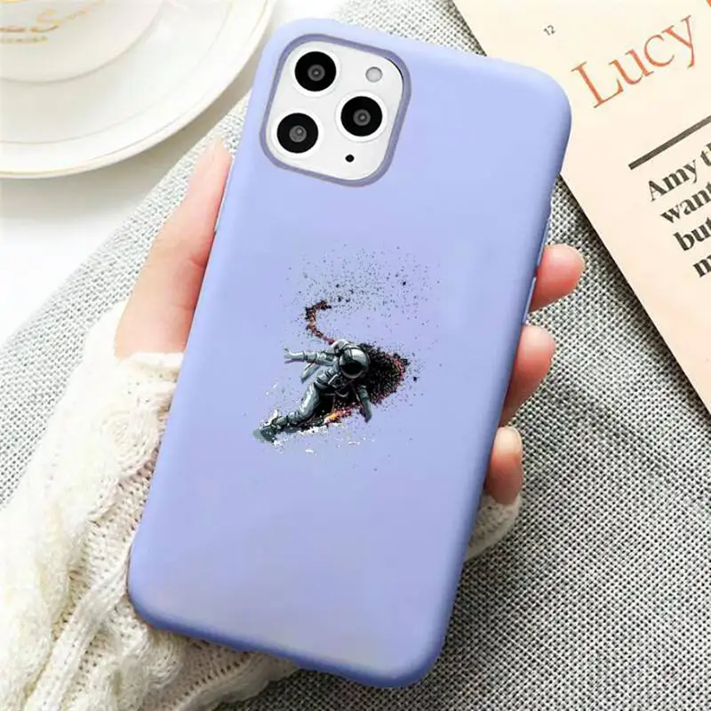 Cartoon astronaut luxury Phone Case coque capa Candy Color for iPhone 11 12 mini pro XS MAX 8 7 6 6S Plus X SE 2020 XR
Cartoon astronaut luxury Phone Case coque capa Candy Color for iPhone 11 12 mini pro XS MAX 8 7 6 6S Plus X SE 2020 XR