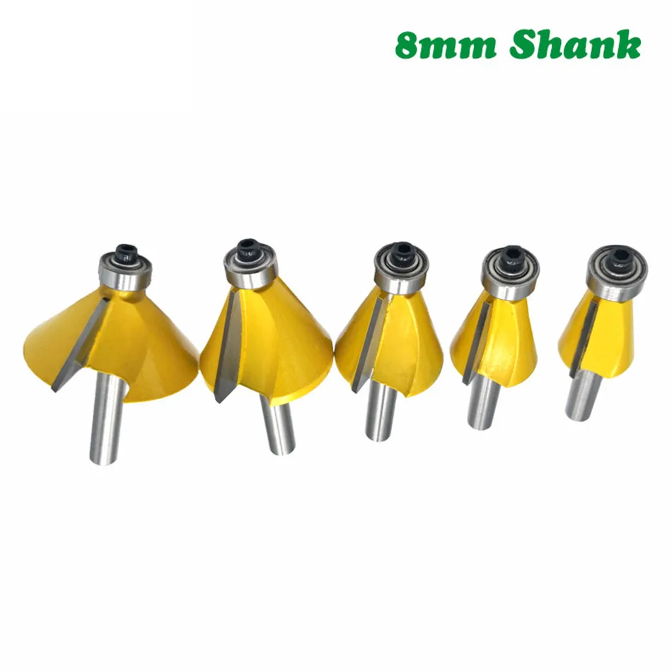 1pc 8mm Corner Round Over Router Bit with Bearing Milling Cutter for Wood Woodworking Tool Tungsten Carbide
1pc 8mm Corner Round Over Router Bit with Bearing Milling Cutter for Wood Woodworking Tool Tungsten Carbide