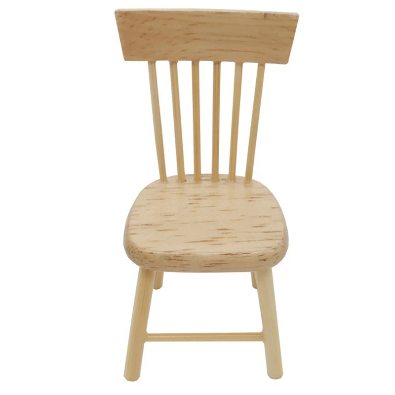2020 New Wooden Chair Mini Doll Furniture Model for 1/12 Dollhouse Play House Toys
2020 New Wooden Chair Mini Doll Furniture Model for 1/12 Dollhouse Play House Toys