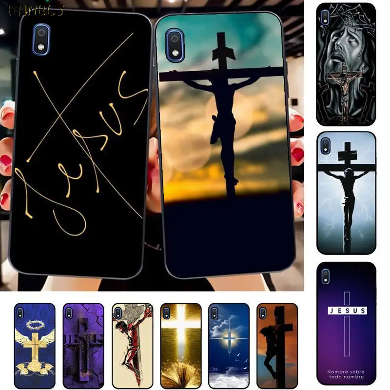 FHNBLJ Jesus Christ Cross Black Cell Phone Case for Samsung A10 20s 71 51 10 s 20 30 40 50 70 80 91 A30s 11 31 21
FHNBLJ Jesus Christ Cross Black Cell Phone Case for Samsung A10 20s 71 51 10 s 20 30 40 50 70 80 91 A30s 11 31 21