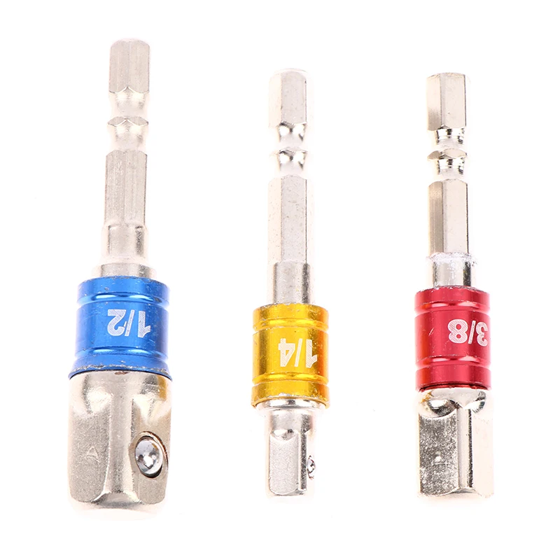 1PC Drill Socket Adapter Impact Drill Extension Drill Bits Bar Socket Adapter 1/4 3/8 1/2 Size Hex Shank Square Head Drill Bit
1PC Drill Socket Adapter Impact Drill Extension Drill Bits Bar Socket Adapter 1/4 3/8 1/2 Size Hex Shank Square Head Drill Bit