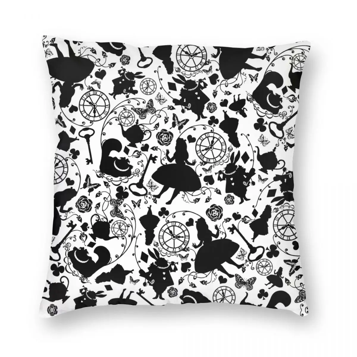 Alice In Wonderland Square Pillowcase Polyester Linen Velvet Creative Zip Decor Pillow Case Sofa Seater Cushion Cover
Alice In Wonderland Square Pillowcase Polyester Linen Velvet Creative Zip Decor Pillow Case Sofa Seater Cushion Cover