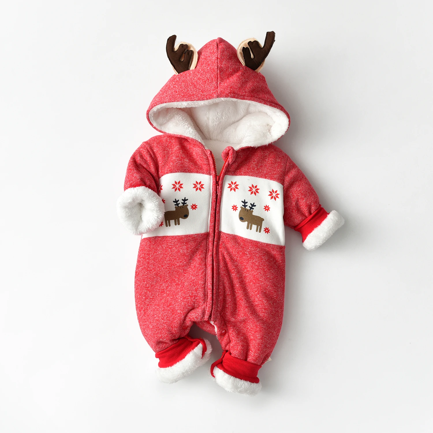 Baby Christmas Jumpsuits Cute Deer Printed Onesie For Newborns Warm Winter Cotton Outfits Infant Romper Xmas Baby Hooded Clothes
Baby Christmas Jumpsuits Cute Deer Printed Onesie For Newborns Warm Winter Cotton Outfits Infant Romper Xmas Baby Hooded Clothes