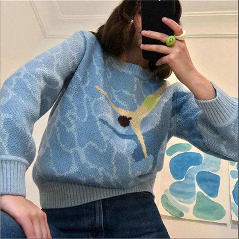 Women Knitted Sweater Oversized Pullovers Ladies Winter korean fashion Loose Sweaters College Style Jumper Sueter Mujer y2k tops
Women Knitted Sweater Oversized Pullovers Ladies Winter korean fashion Loose Sweaters College Style Jumper Sueter Mujer y2k tops