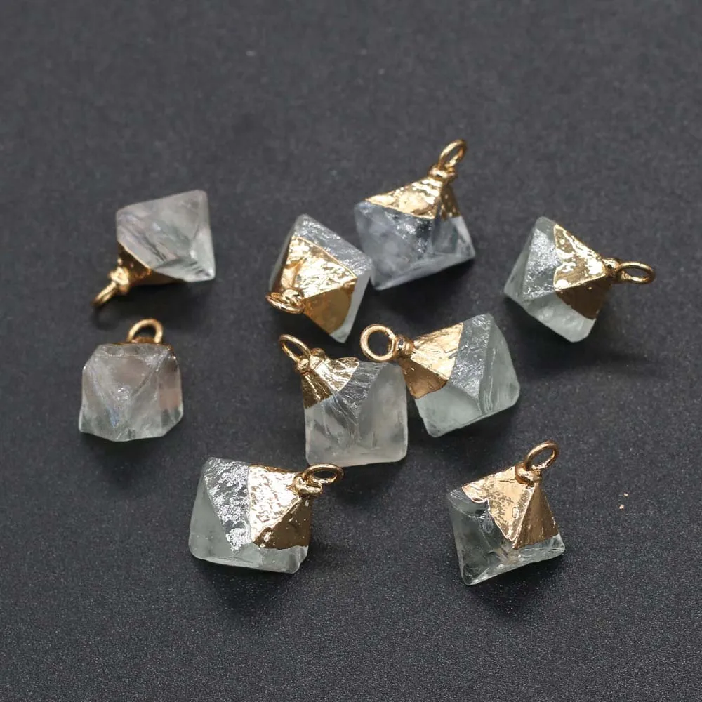 2 pcs Natural Crystal Semi precious Clear Quartz Jewelry Making Necklace Earrings Bracelet Accessories Pendant DIY Gift
2 pcs Natural Crystal Semi precious Clear Quartz Jewelry Making Necklace Earrings Bracelet Accessories Pendant DIY Gift