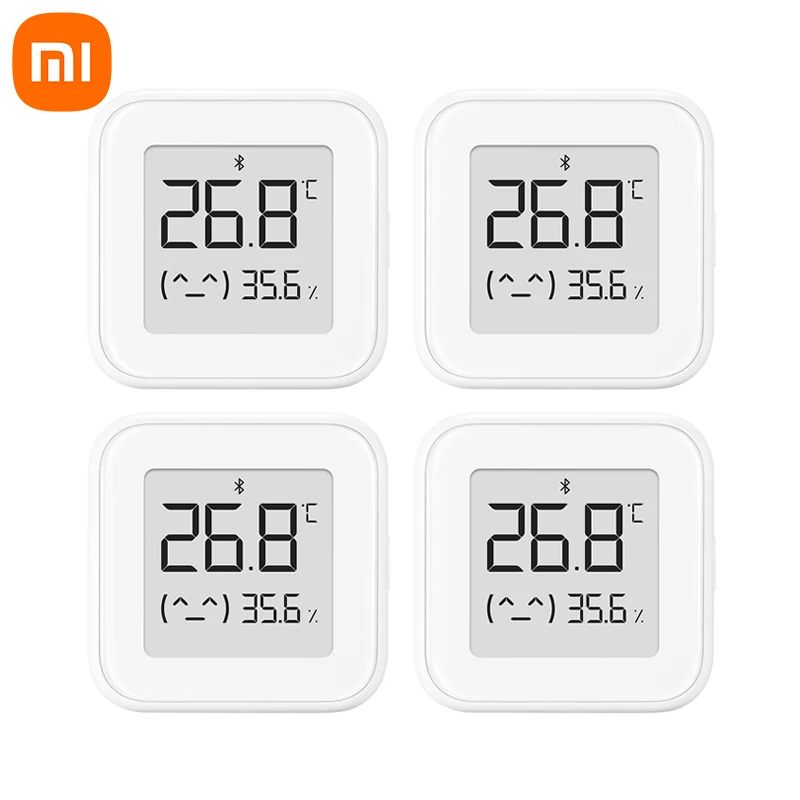 

Электронный термометр-гигрометр Xiaomi Mi, высокоточный цифровой сенсор, беспроводная связь с Bluetooth, работает с умным домом Mi