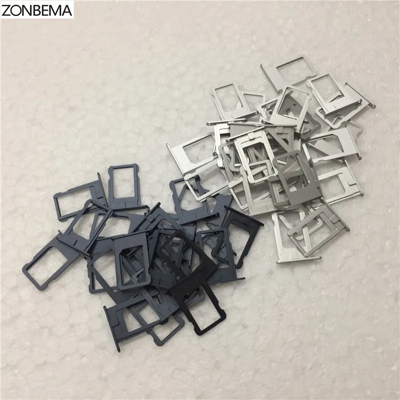 ZONBEMA Новый адаптер для Sim-карты iPhone 5 5G 5S Micro Sim Слот держатель Замена | Мобильные