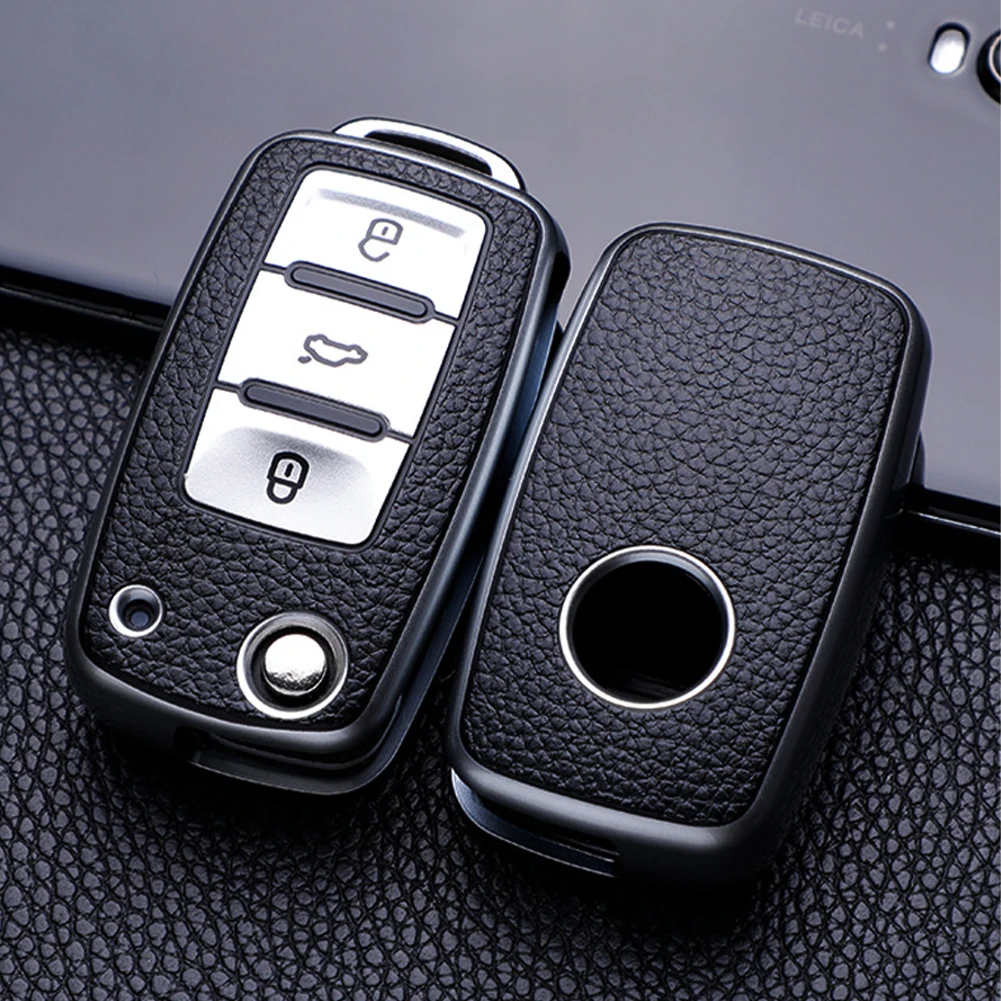 For VW Car Key Case Remote Key Protective Leather Full Cover Apply To Volkswagen Polo Lavida Tiguan Santana Passat Golf Beetle
For VW Car Key Case Remote Key Protective Leather Full Cover Apply To Volkswagen Polo Lavida Tiguan Santana Passat Golf Beetle