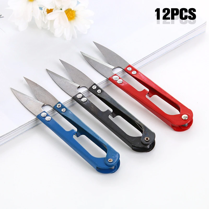 12Pcs Multicolor Fish Line Shaped sharp Fishing Line Scissors 10.5x2 cm High Quality Carbon Steel Shear Sewing Scissors
12Pcs Multicolor Fish Line Shaped sharp Fishing Line Scissors 10.5x2 cm High Quality Carbon Steel Shear Sewing Scissors