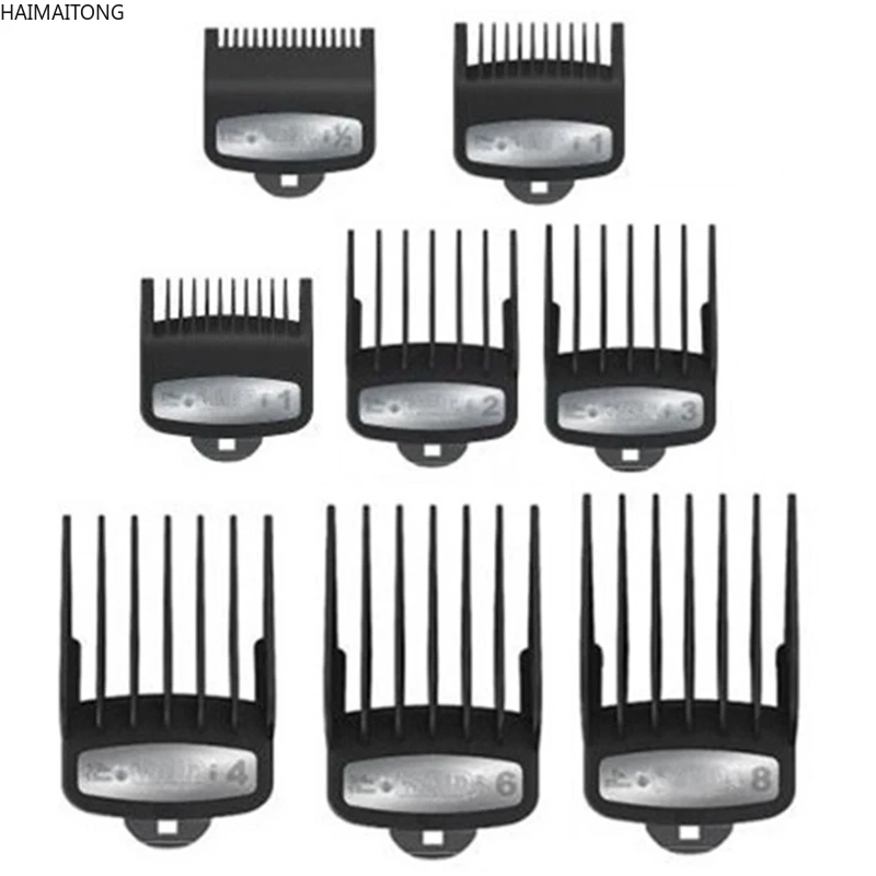 Professional Premium Cutting Guide comb for wahl with Metal Clip '1/16'in to '1'in Set (8pcs/lot)
Professional Premium Cutting Guide comb for wahl with Metal Clip '1/16'in to '1'in Set (8pcs/lot)