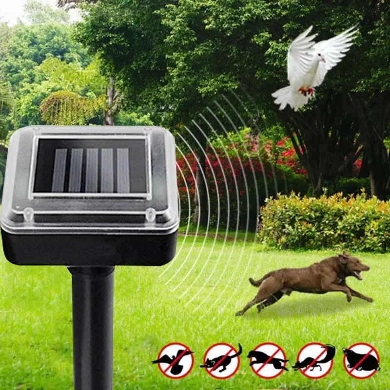 4pcs Ultrasonic Snake Mouse Repeller Solar Powered Insect Pest Rodent Repellent LED Light Outdoor Lamp Garden Mole Rats Remover
4pcs Ultrasonic Snake Mouse Repeller Solar Powered Insect Pest Rodent Repellent LED Light Outdoor Lamp Garden Mole Rats Remover
