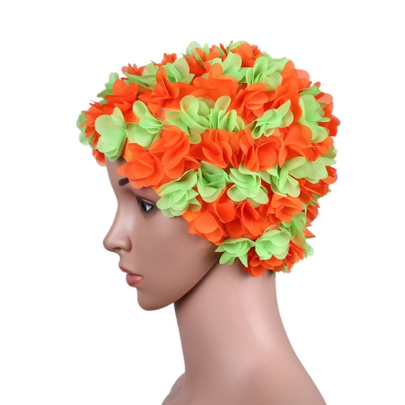 Summer Women Swimming Hat Petals Cap Swim Pool Swimming Cap Free size For Bathing Cap 2019
Summer Women Swimming Hat Petals Cap Swim Pool Swimming Cap Free size For Bathing Cap 2019