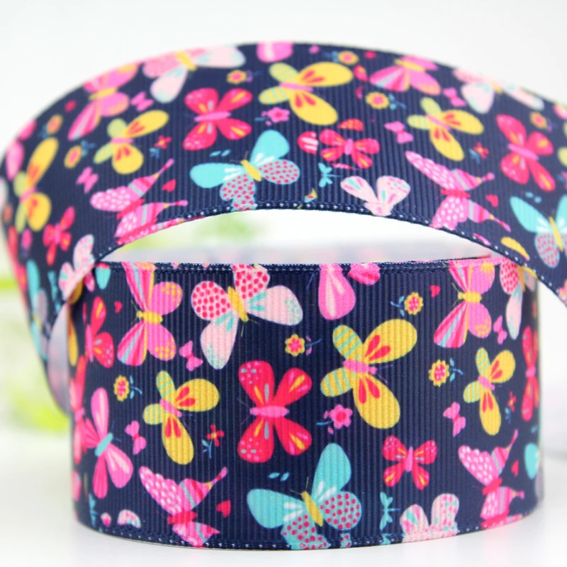 Cartoon butterfly printed grosgrain ribbon 9-75mm DIY handmade materials wedding gift wrap tape ribbons
Cartoon butterfly printed grosgrain ribbon 9-75mm DIY handmade materials wedding gift wrap tape ribbons
