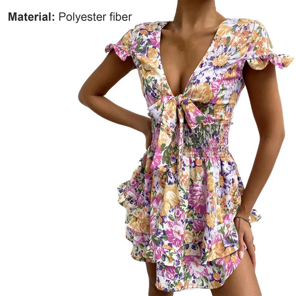 Hot Sales!! Women Dress Floral Print Irregular Skirt Mini Ladies Ruffle Sexy Dress for Party
Hot Sales!! Women Dress Floral Print Irregular Skirt Mini Ladies Ruffle Sexy Dress for Party