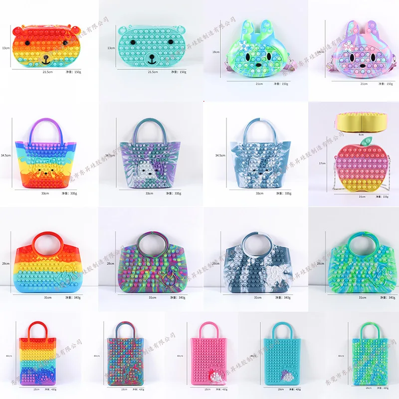 Rabbit Bear Apple Hand Bags Pop Fidget Toys Kids Pencil Cases Simple Dimple Push New Sensory Figet Toy Autism Antistress Game
Rabbit Bear Apple Hand Bags Pop Fidget Toys Kids Pencil Cases Simple Dimple Push New Sensory Figet Toy Autism Antistress Game