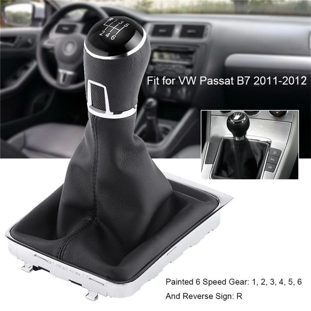 5/6-Speed MT Gear Shift Collar with Shift Stick Knob Dust Cover Shift Lever Kit for Passat B6 B7 Shift Knob Interior Accessories
5/6-Speed MT Gear Shift Collar with Shift Stick Knob Dust Cover Shift Lever Kit for Passat B6 B7 Shift Knob Interior Accessories