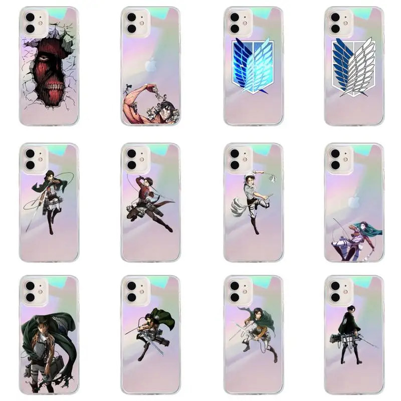 Attack on titan Phone Case for iPhone huawei P 7 8 9 11 12 10 30 40 S X XS XR MINI Pro Max Plus laser Transparent Glitter
Attack on titan Phone Case for iPhone huawei P 7 8 9 11 12 10 30 40 S X XS XR MINI Pro Max Plus laser Transparent Glitter