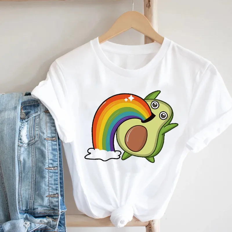 Women T Shirt Summer T-Shirts with Avocado Aesthetic Clothes Funny Tshirt Harajuku Exquisite Design Trendy Female T-shirt
Women T Shirt Summer T-Shirts with Avocado Aesthetic Clothes Funny Tshirt Harajuku Exquisite Design Trendy Female T-shirt