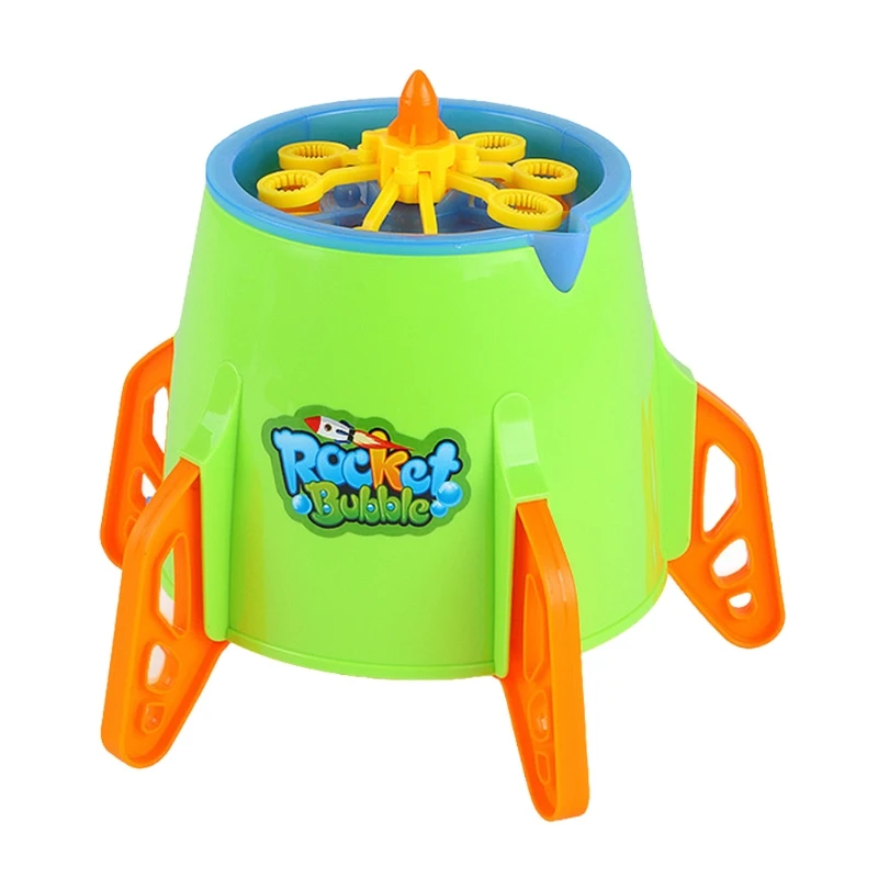 Rocket Bubble Machine Automatic Bubble Blower 3200+ Bigger Bubbles Per Minute Plastic Bubble Maker for Kids Outdoor Use
Rocket Bubble Machine Automatic Bubble Blower 3200+ Bigger Bubbles Per Minute Plastic Bubble Maker for Kids Outdoor Use