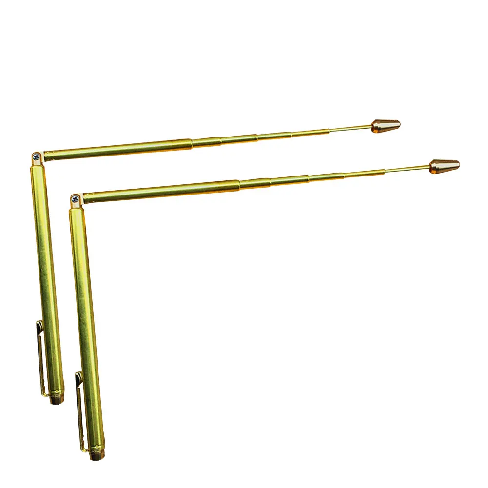 2pcs/set Flexible Adjustable Tools Witching Multifunction Dowsing Rods Divining Durable Brass Finding Accessories Water Detector
2pcs/set Flexible Adjustable Tools Witching Multifunction Dowsing Rods Divining Durable Brass Finding Accessories Water Detector