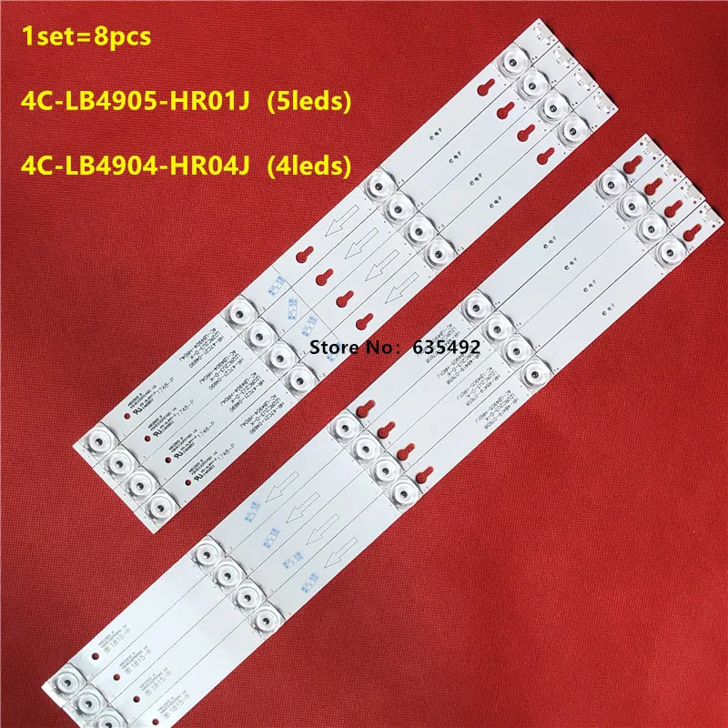 8 шт. TCL L49P1A-F L49P2-UD 49A660U D49A630U 49A620U светильник бар 49D2900B 49D2900A 49HR300M05A0 V6 4C-LB4905-HR01J 4C-LB4904-HR04J
8 шт. TCL L49P1A-F L49P2-UD 49A660U D49A630U 49A620U светильник бар 49D2900B 49D2900A 49HR300M05A0 V6 4C-LB4905-HR01J 4C-LB4904-HR04J