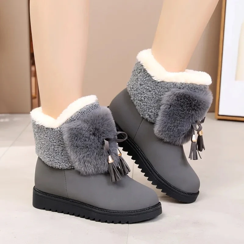 Girls Fluffy Warm Winter Shoes Females Thicken Bottom Plush Sole Ankle Boots 2022 New Fashion Ladies Casual Booties Snow Boots
Girls Fluffy Warm Winter Shoes Females Thicken Bottom Plush Sole Ankle Boots 2022 New Fashion Ladies Casual Booties Snow Boots