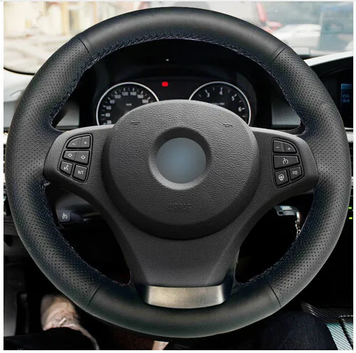 Для BMW E83 X3 2003-2010 E53 X5 2004-2006 Черная искусственная кожа Чехол рулевого колеса автомобиля из мягкой дышащей ткани износостойкости
Для BMW E83 X3 2003-2010 E53 X5 2004-2006 Черная искусственная кожа Чехол рулевого колеса автомобиля из мягкой дышащей ткани износостойкости