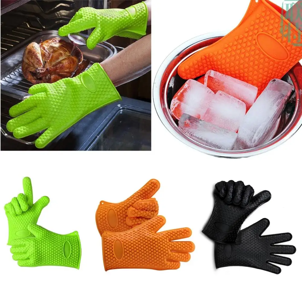 1pcs Kitchen Baking Cooking BBQ Glove Heat Resistant New Silicone Oven Thick Grill Glove Oven Mitts Kitchen Gadgets Accessories
1pcs Kitchen Baking Cooking BBQ Glove Heat Resistant New Silicone Oven Thick Grill Glove Oven Mitts Kitchen Gadgets Accessories