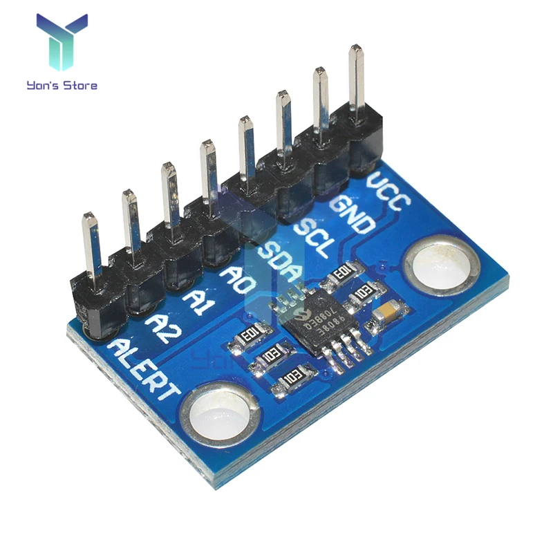 High Accuracy MCP9808 Temperature Sensor I2C Breakout Board Module 2.7V-5V Logic Voltage for Arduino DIY Kit
High Accuracy MCP9808 Temperature Sensor I2C Breakout Board Module 2.7V-5V Logic Voltage for Arduino DIY Kit