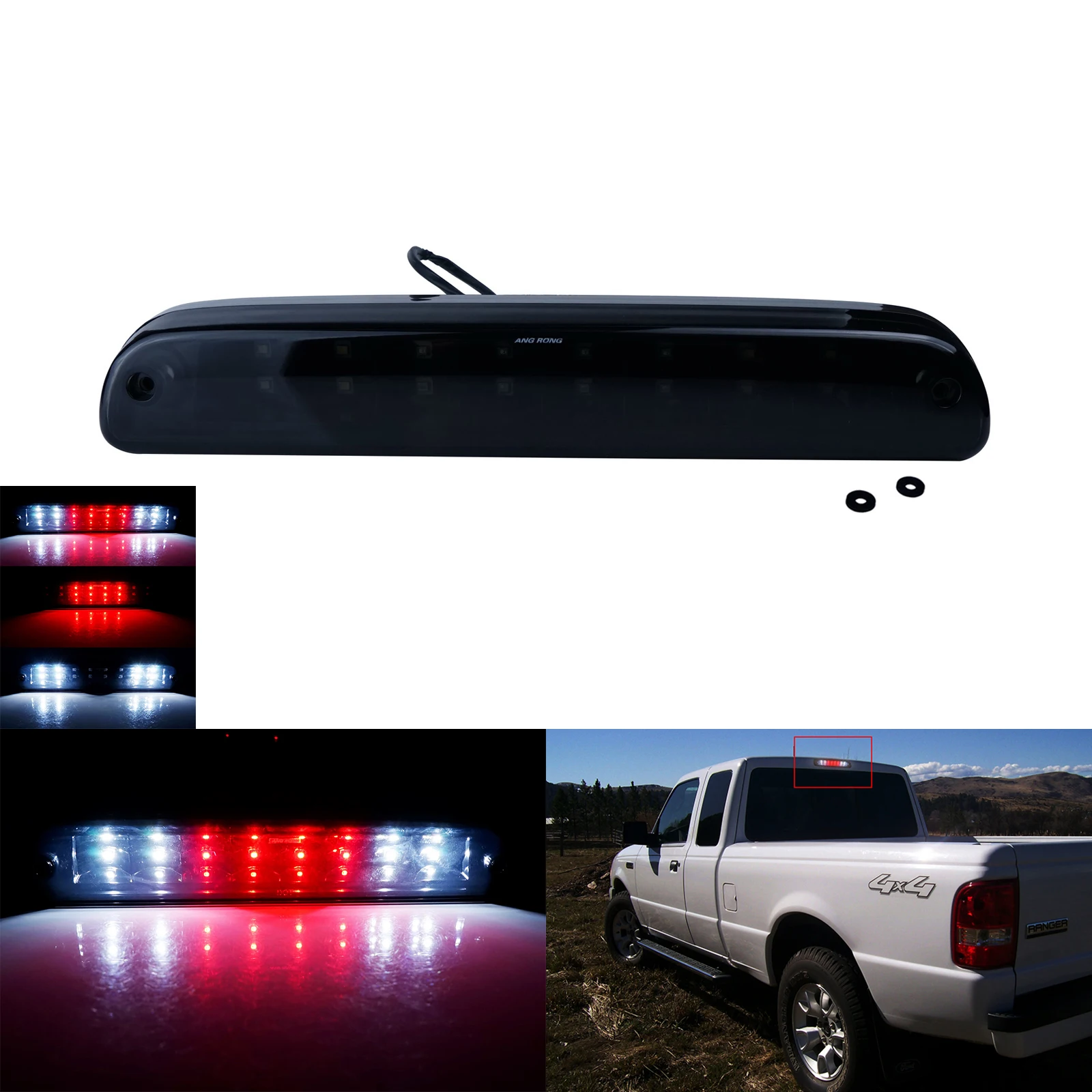ANGRONG 1X LED Third 3rd High Brake Light For Ford Ranger 1993-2011 Mazda B2300 B2500 B3000
ANGRONG 1X LED Third 3rd High Brake Light For Ford Ranger 1993-2011 Mazda B2300 B2500 B3000