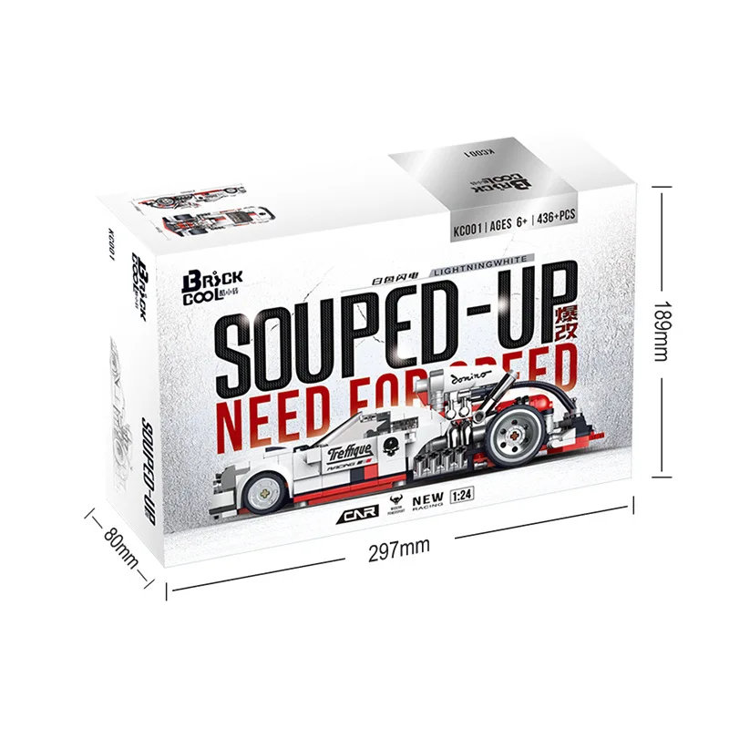 KC001-006 Super Racing Car Building Blocks Need for Speed Modified Vehicle Creator MOC Bricks Construction Toys for Boys Gifts
KC001-006 Super Racing Car Building Blocks Need for Speed Modified Vehicle Creator MOC Bricks Construction Toys for Boys Gifts