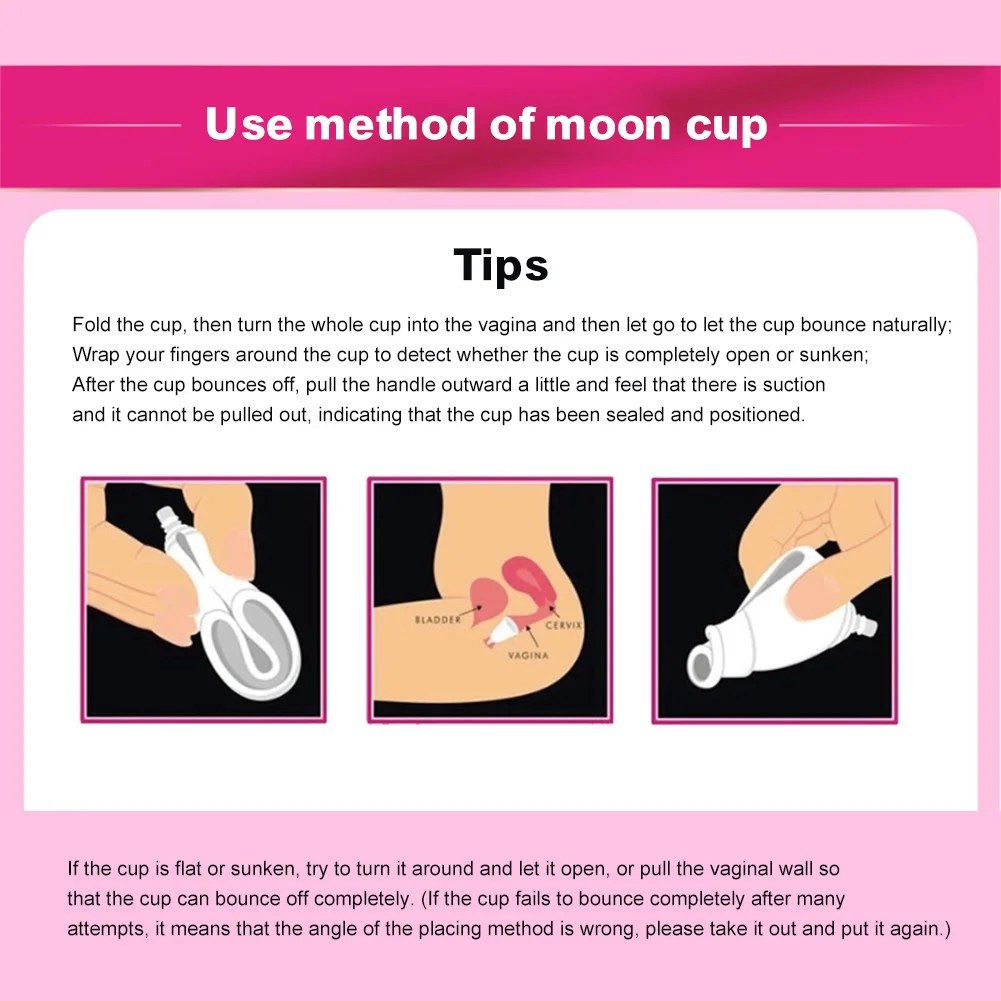 Menstrual Cup Soft Silicone Reusable Washable Sterilizing Menstrual Cup Medical Silicone Hygiene Sustainable Tampon Alternative
Menstrual Cup Soft Silicone Reusable Washable Sterilizing Menstrual Cup Medical Silicone Hygiene Sustainable Tampon Alternative